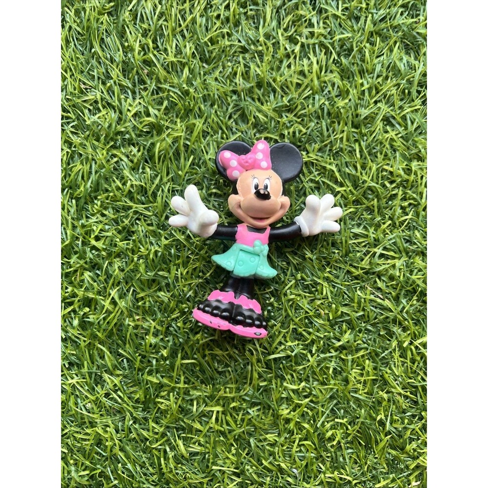 Disney Mickey Mouse & Friends/Clubhouse Figure - Minnie Mouse w/Pink Bow 2.5"